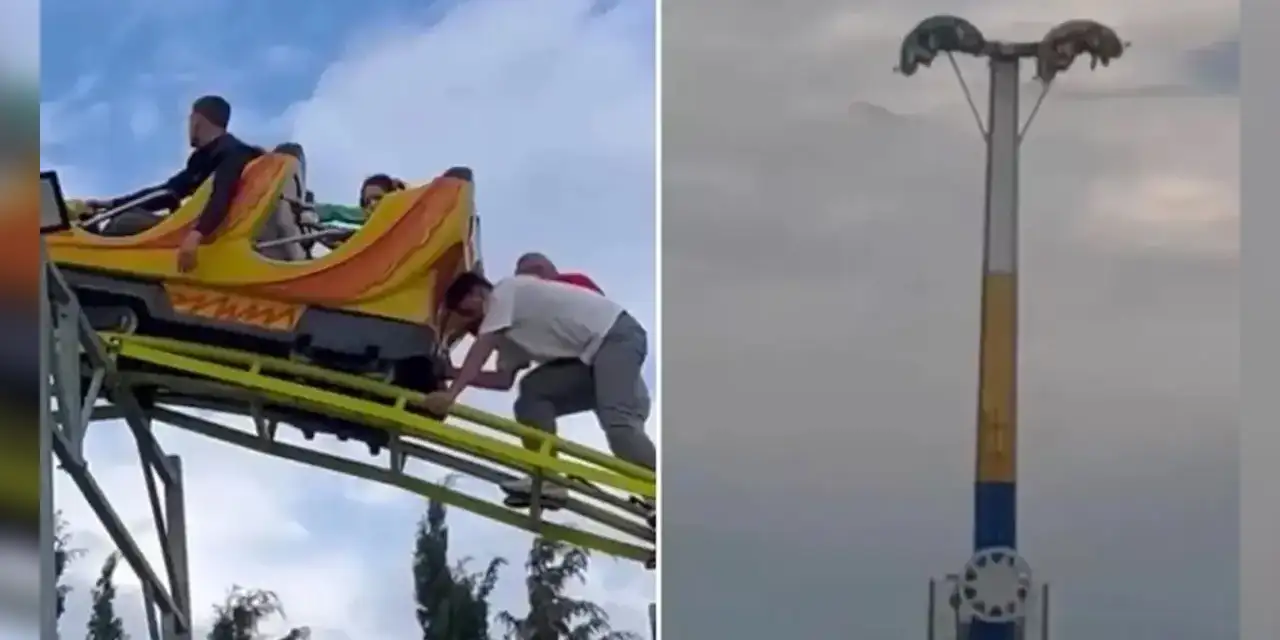 Bayram Coşkusu Gölgelendi, Buca'da Lunaparkta Akıl Almaz Kaza!