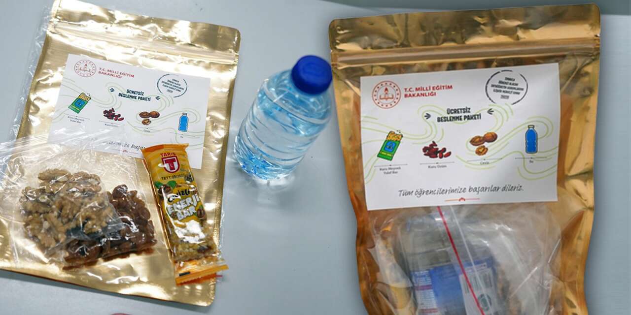 Lgs'de Öğrencilere Dağıtılacak Beslenme Paketleri Yakından Görüntülendi!