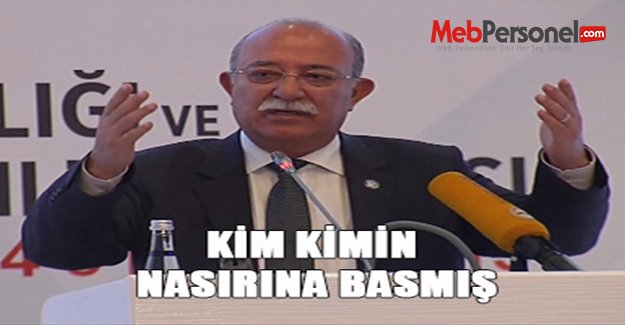 Genel Başkan Koncuk: KİM KİMİN NASIRINA BASMIŞ