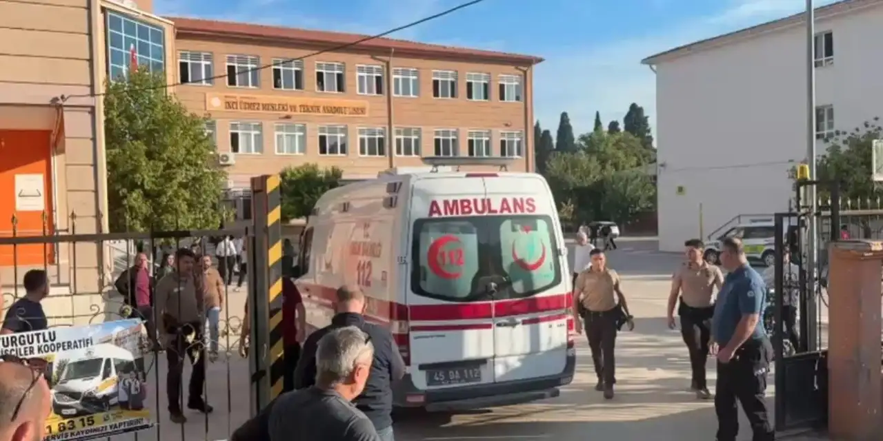 Manisa'da Okula Silahlı Saldırı Düzenlendi, Yaralılar Var