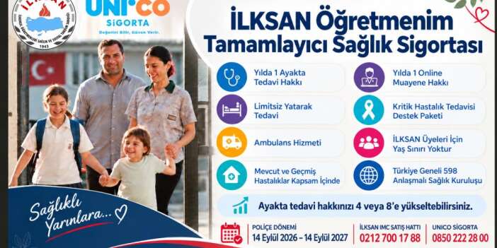 Öğretmenlere Özel Sağlık Destek Paketi: İLKSAN Tamamlayıcı Sağlık Sigortası Detayları Açıklandı
