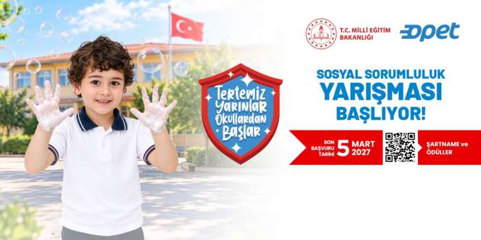 MEB ve OPET İş Birliğindeki "Tertemiz Yarınlar Okullardan Başlar" Yarışması Yeni Temasıyla Başlıyor