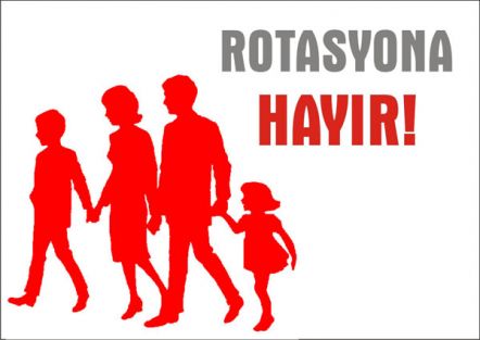 “KAVİMLER GÖÇÜ” UYGULAMASINA HAYIR