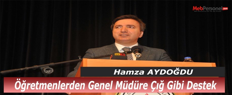 Öğretmenlerden Genel Müdüre Çığ Gibi Destek