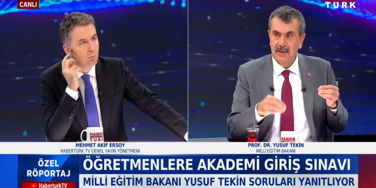Bakan Yusuf Tekin'den Son Dakika Öğretmen Ataması Açıklaması!