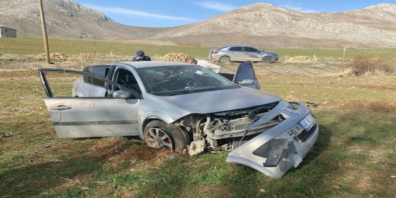 Otomobil takla attı: 2 öğretmen ve 2 çocuk yaralandı