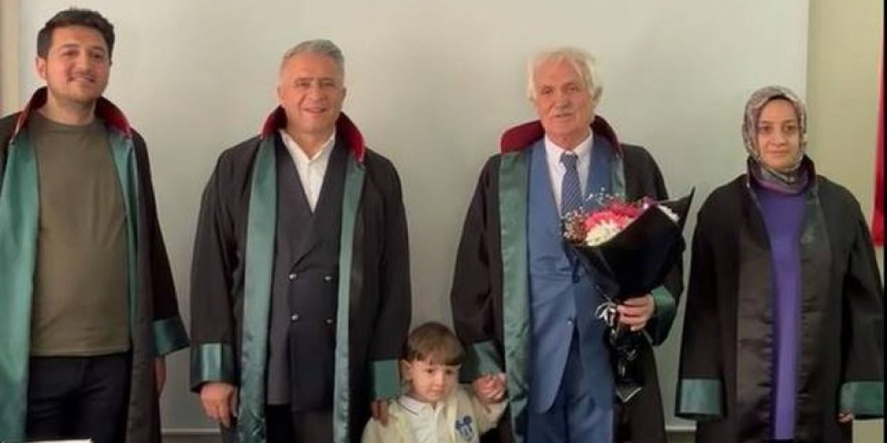 30 yıl öğretmenlik yaptıktan sonra avukat oldu