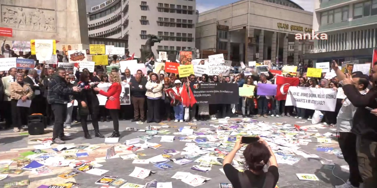 Öğretmenler Ek Atama Talepleri İçin Seslerini Ulus'ta Duyurdu!