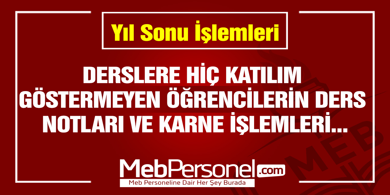 Canlı Derse Hiç Katılmayan Öğrenciye Not Verilmesi