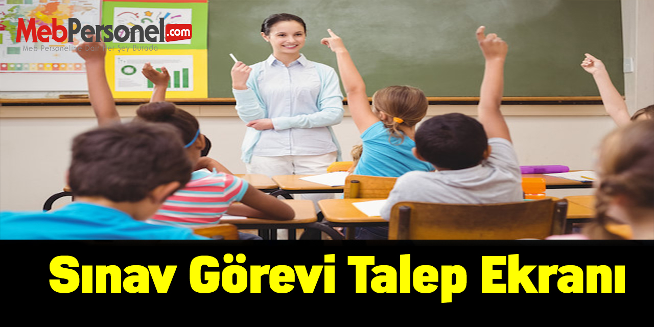ÖSYM Sınav görevi talep ekranı