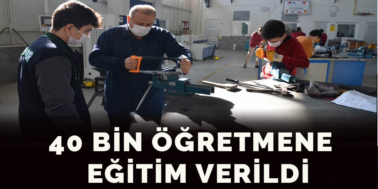 40 BİN ÖĞRETMENE PATENT EĞİTİMİ VERİLDİ