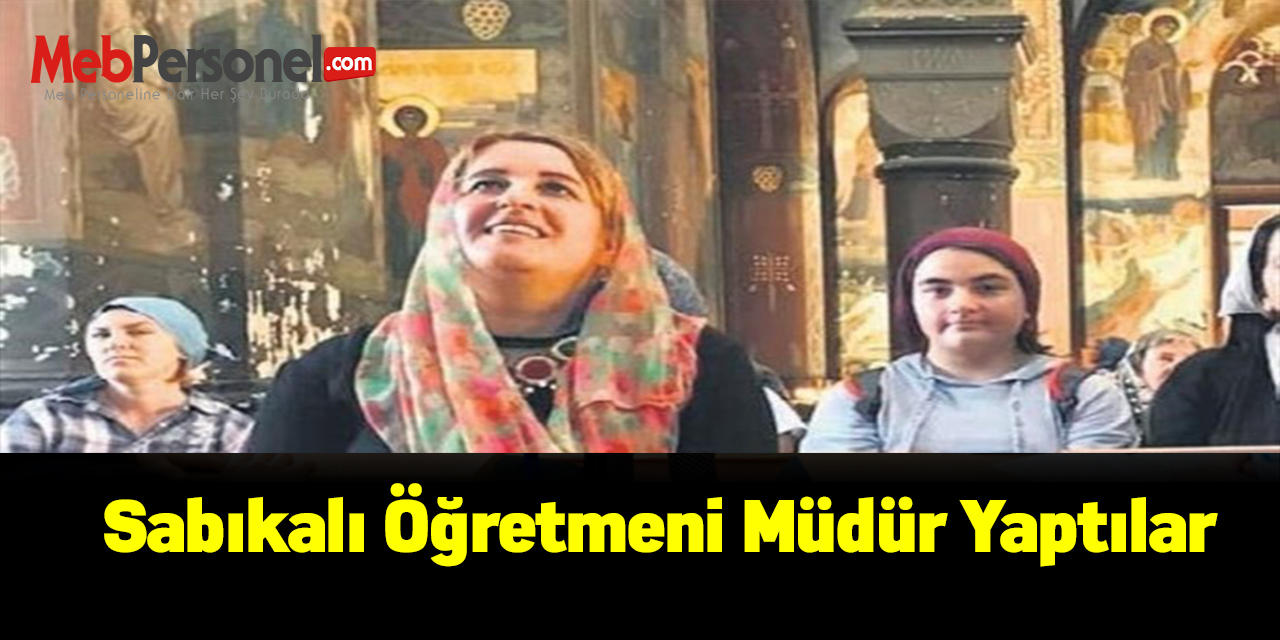 Sabıkalı öğretmeni müdür yaptılar