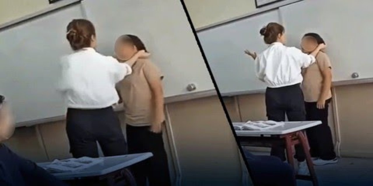 Okulda Skandal: Öğretmenin Öğrenciye Uyguladığı Şiddet Kamerada