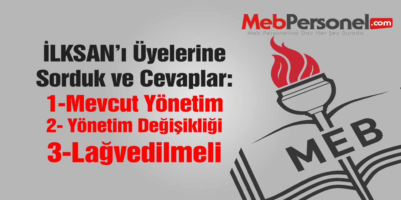 İLKSAN'ı Üyelere Sorduk: Kapatılsın mı Yönetim mi Değişsin?