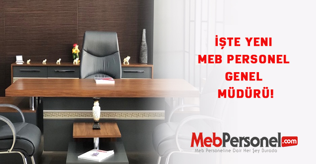 MEB Personel Genel Müdürü Ömer İnan görevden alındı.