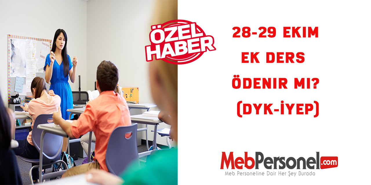 28-29 Ekim Ek Ders  Ödenir Mi? (DYK-İYEP)
