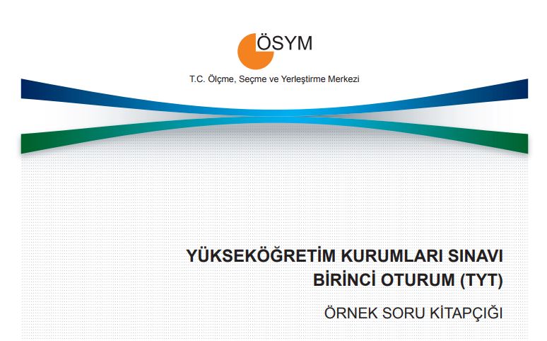 Yks soru kitapçığı ve cevap anahtarları yayınlandı