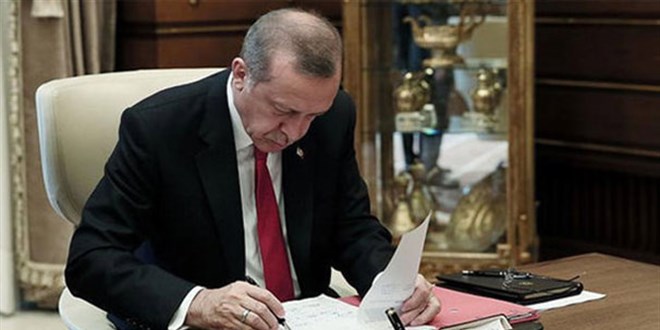 Cumhurbaşkanı Erdoğan 4 üniversiteye rektör atadı