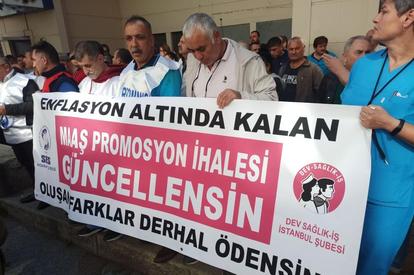 Promosyon hakları için eylem yaptılar