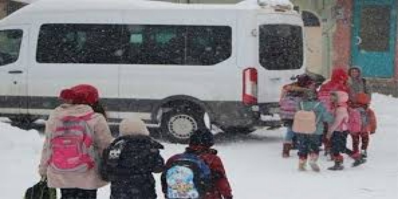 Bu İlimizde Taşımalı Eğitime Bir Gün Süreyle Ara Verildi