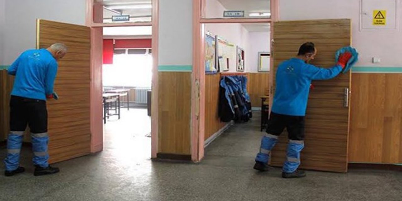 Okulda görev alan hizmetli maaşı şaşırttı! Öğretmenler yanına yaklaşamadı..