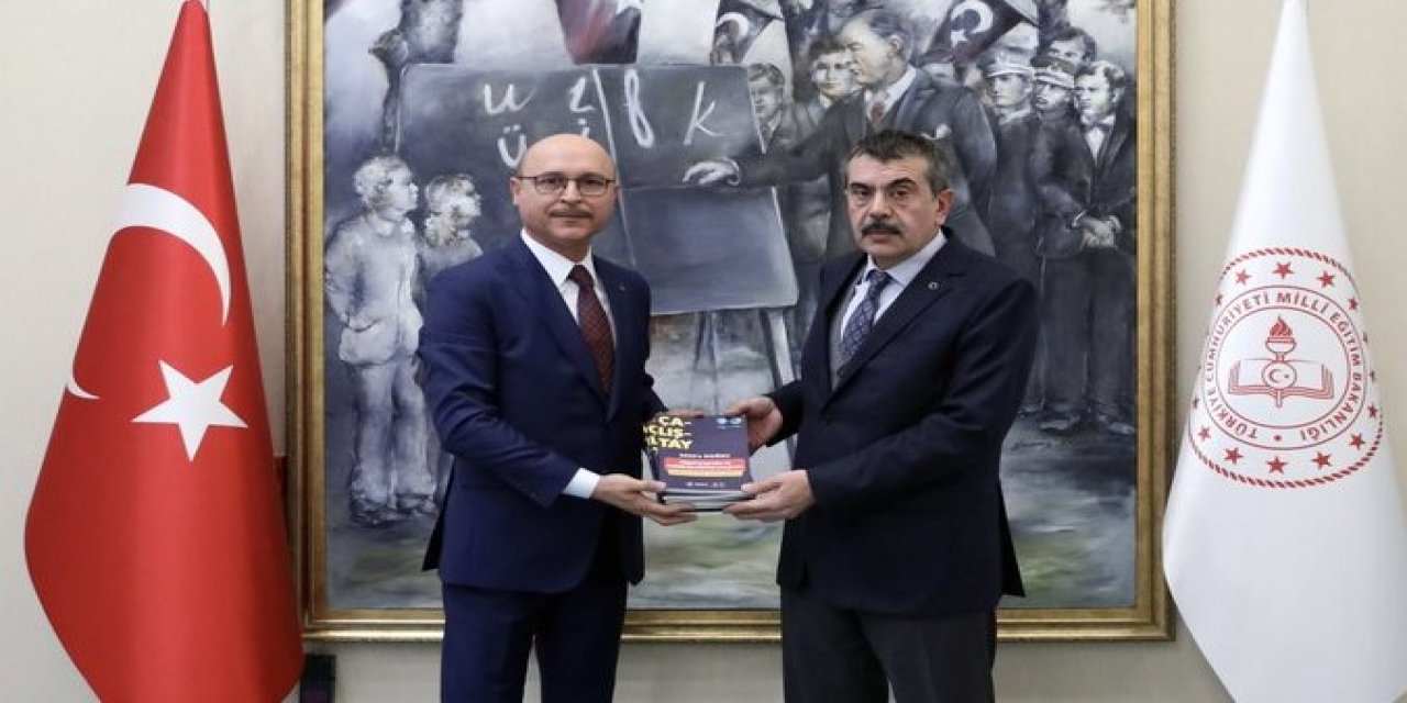 MEB Bakanı Tekin ve Talip Geylan Görüşmede Bulundu. İşte Detaylar...