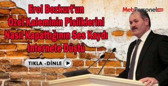 Ankara'nın Eski İl Müdürü Erol Bozkurt'un Özel Kalem Müdürü Pislikleri Anlatıyor