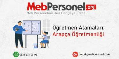 2025 Öğretmen Atamaları Arapça Branşı Tahmini Kontenjan Sayısı ve Beklentiler