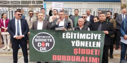 Okul Müdür Yardımcısına Veli Tokadı Protesto Edildi