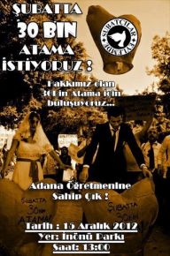 Şubatçılar Grubu 15 Aralıkta Adana'da eylemde