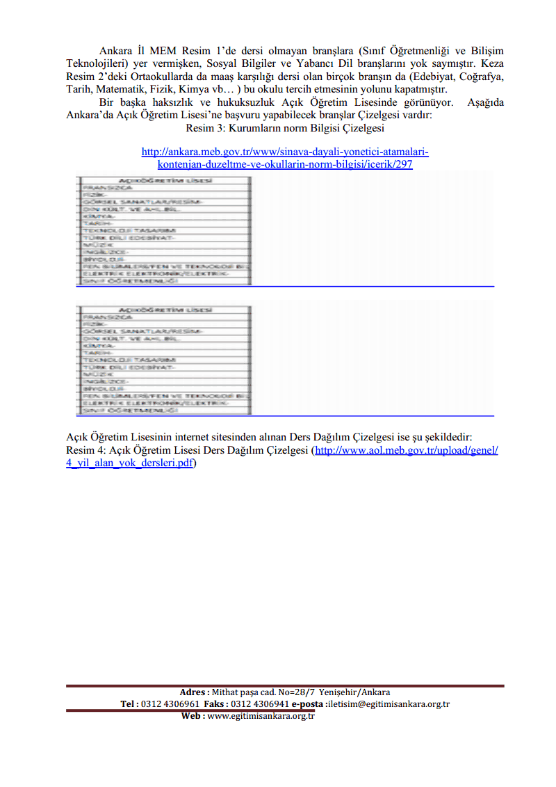 Yönetici Atama Çizelgesi Evlere Şenlik!