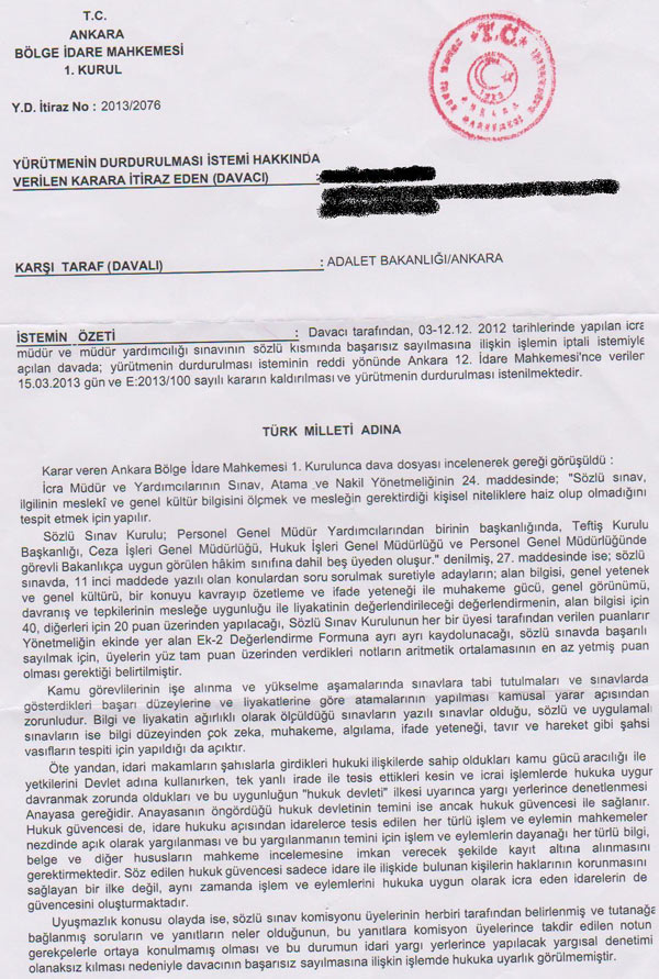 Sözlü sınav iptaline bir gerekçe daha