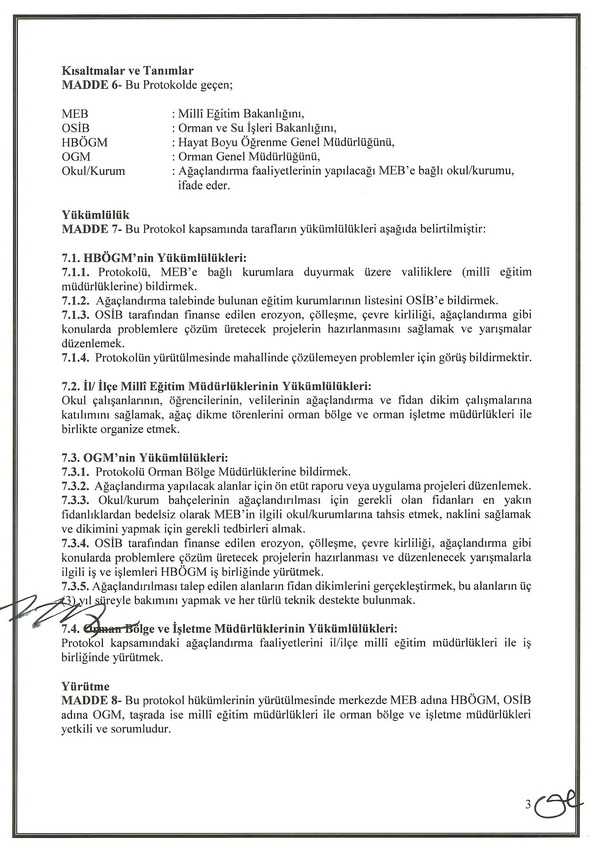 MEB; fidan dikme genelgesi yayınladı