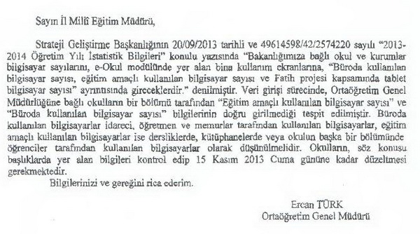 MEB; bilgisayar sayılarını tespit ediyor