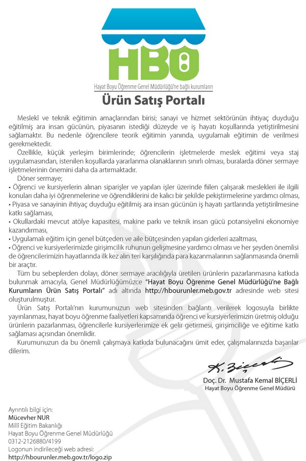 MEB ürün satış portalı oluşturdu