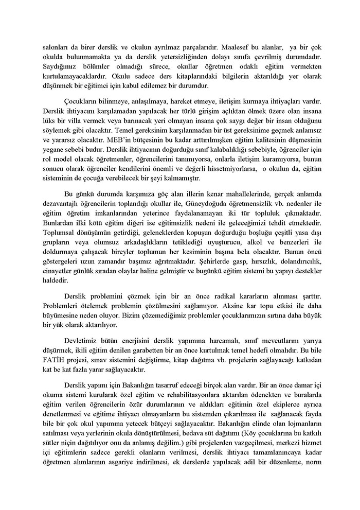 MEB Tehlikenin Farkında Mı?