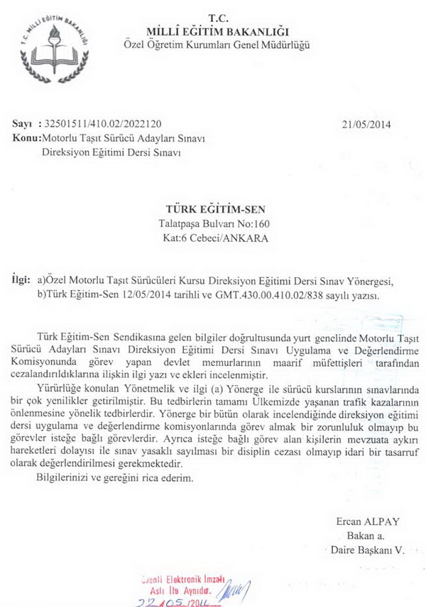 "Bir daha görev vermeme" hükmü yargıya taşındı