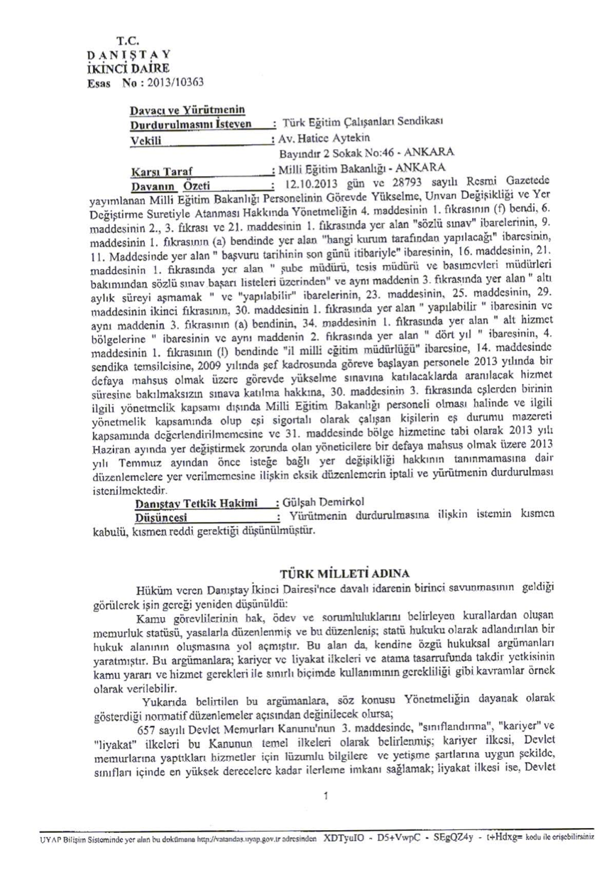 MEB, Görevde Yükselmeyi İptal Edecek Mi?