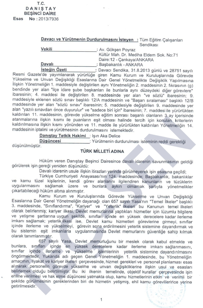 MEB, Görevde Yükselmeyi İptal Edecek Mi?