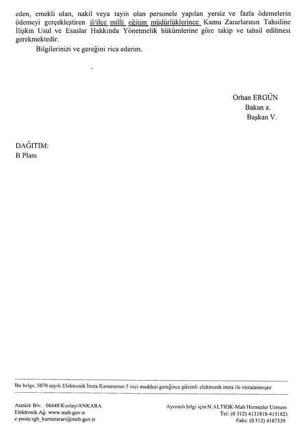 MEB'den hatalı ödemeler hakkında açıklama