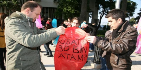 Ataması yapılmayan branş öğretmenleri eylemde