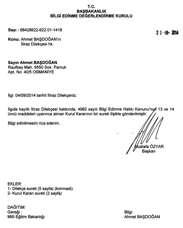 BEDK: Okul müdürleri, puanlarını öğrenebilir