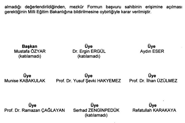 BEDK: Okul müdürleri, puanlarını öğrenebilir
