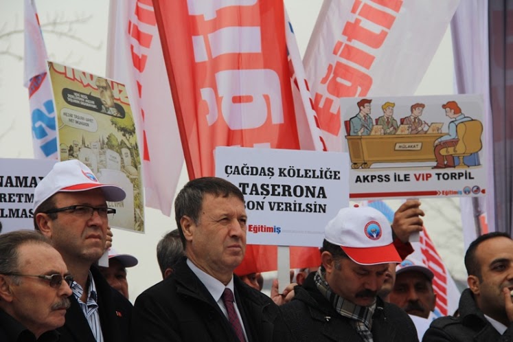 LAİK EĞİTİM VE EMEĞE SAYGI YÜRÜYÜŞÜ BURSA’DA