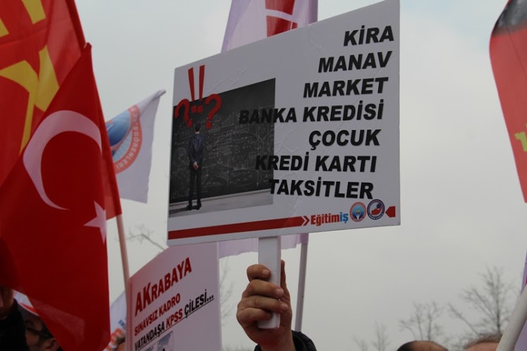 LAİK EĞİTİM VE EMEĞE SAYGI YÜRÜYÜŞÜ BURSA’DA