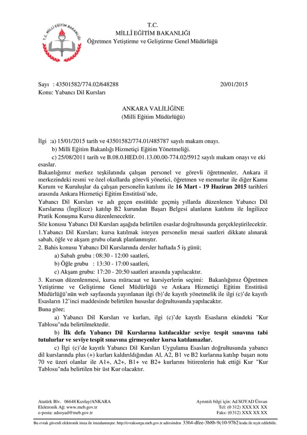 MEB, ingilizce pratik konuşma kursu düzenleyecek