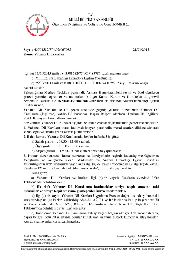 MEB, ingilizce pratik konuşma kursu düzenleyecek