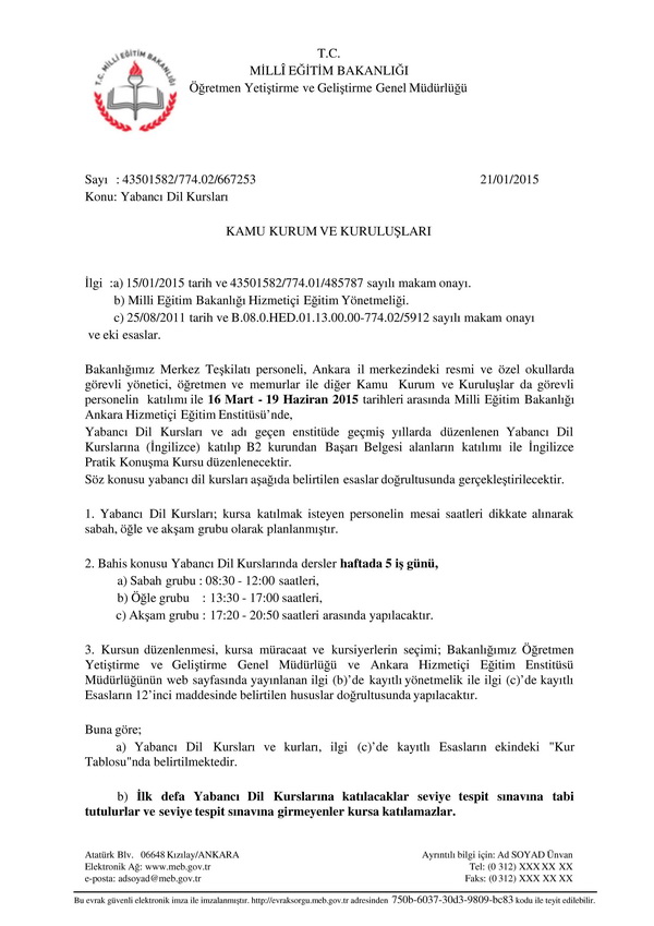 MEB, ingilizce pratik konuşma kursu düzenleyecek