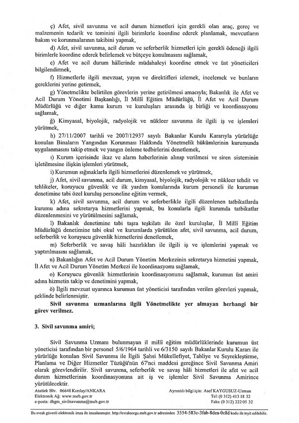 MEB'den 2 Yeni Genelge