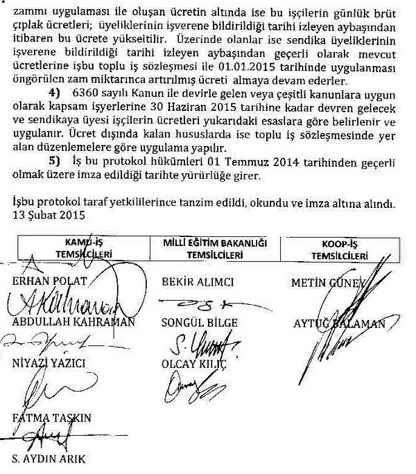 MEB'den devredilen işçiler hakkında genelge